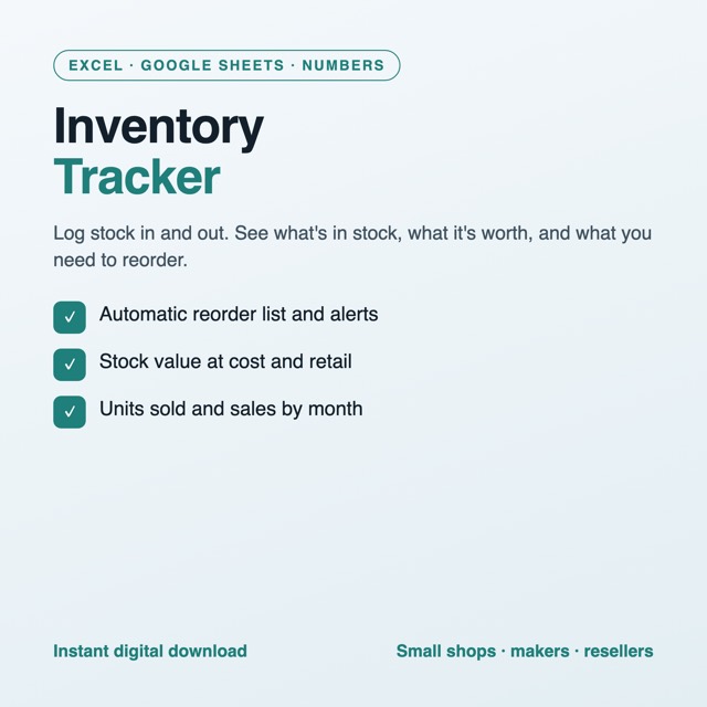 Small Business Inventory Tracker preview